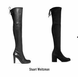 长靴皮裤女明星,长靴皮裤女明星演绎冬季潮流风采